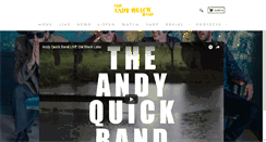 Desktop Screenshot of andyquickmusic.com